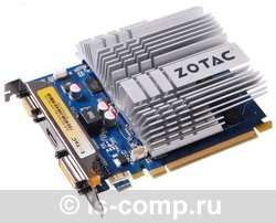  Zotac GeForce 9500 GT 550 Mhz PCI-E 2.0 512 Mb 800 Mhz 128 bit DVI HDMI HDCP Silent ZT-95TEH3M-HSL  #1
